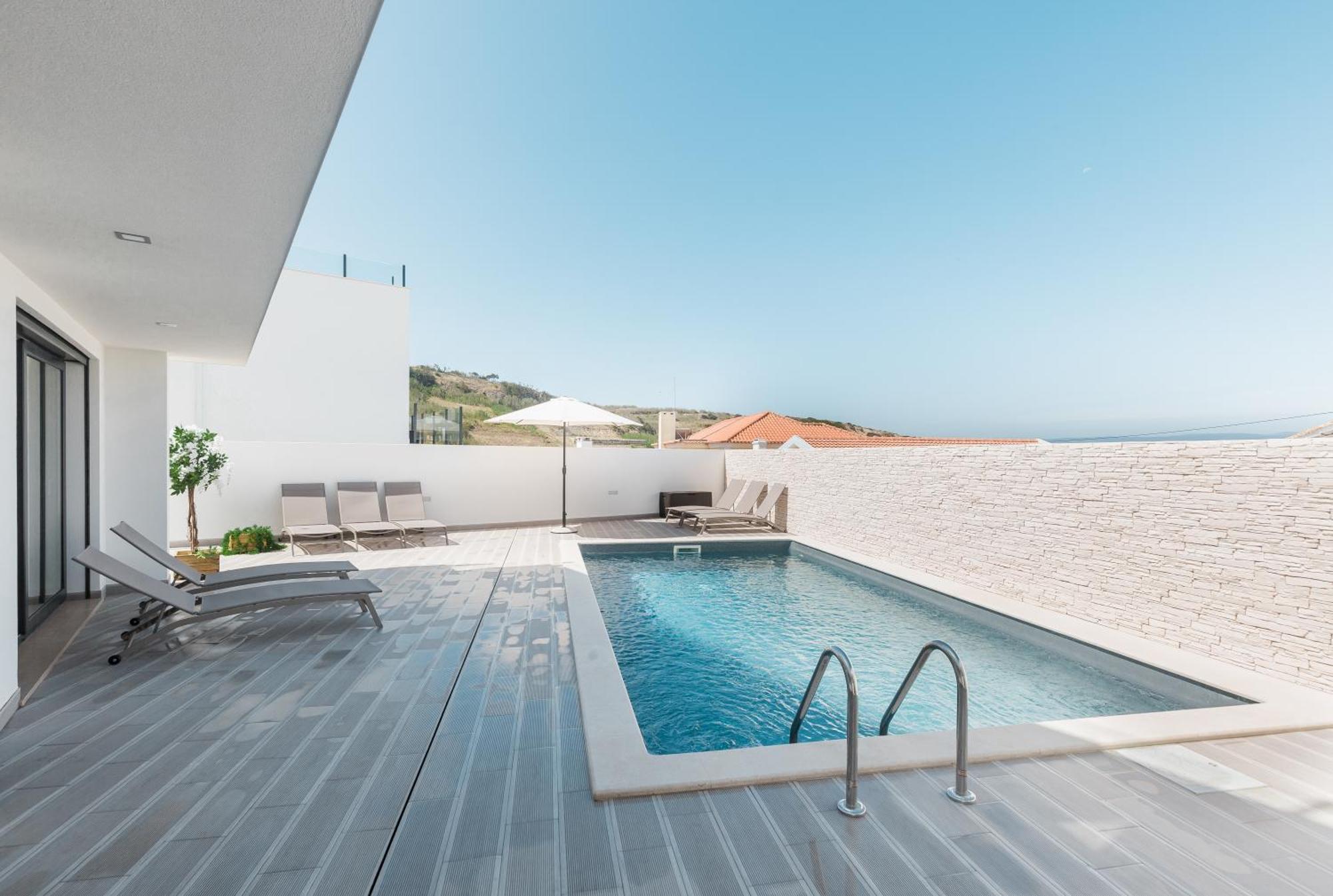 Beach Villa With Ocean View Lourinha  Luaran gambar