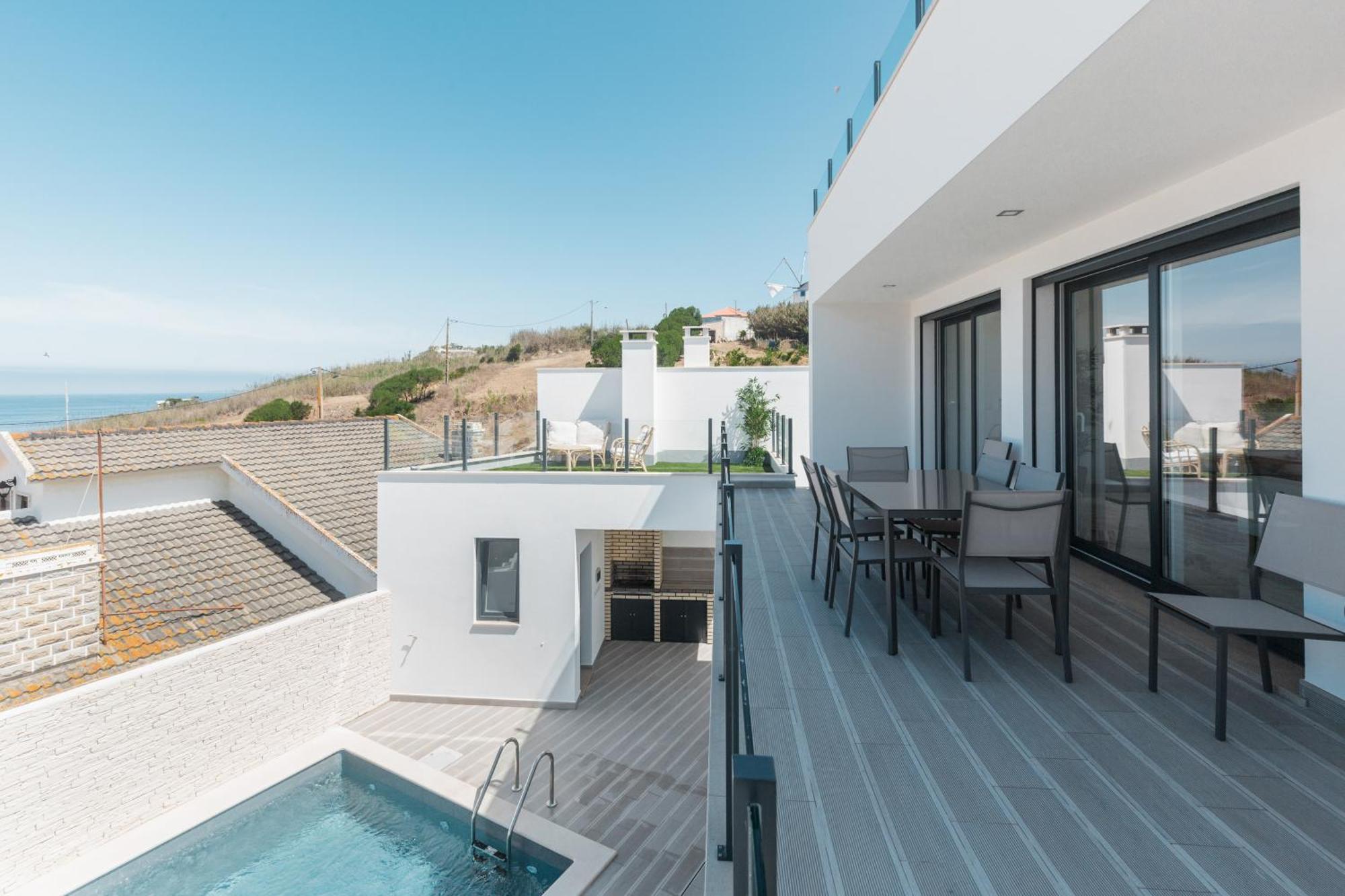 Beach Villa With Ocean View Lourinha  Luaran gambar